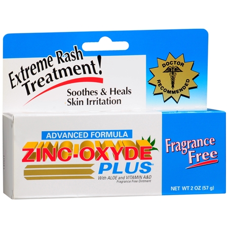 Zinc-Oxyde Plus Skin Protectant Ointment Fragrance Free - 2 oz.