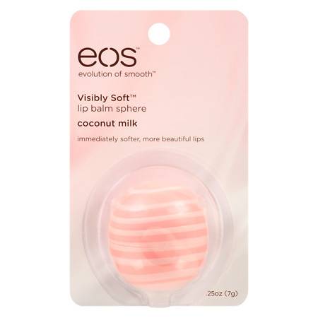 eos Visibly Soft Lip Balm Coconut Milk - 0.25 oz.