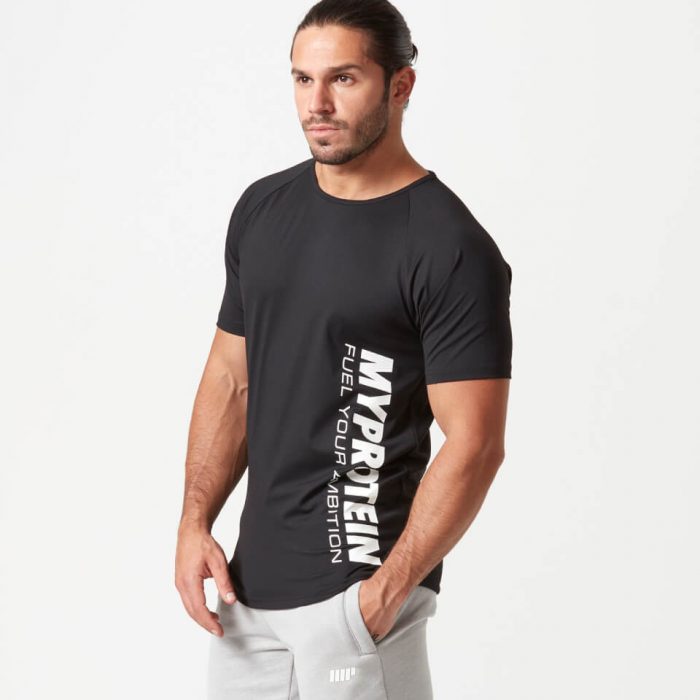 Bold Tech T-Shirt - Black - M