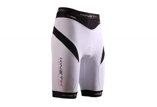 Kinetik Compression Cycling Shorts - Men's - white black, small