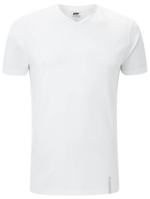 Myprotein Luxe Classic V-Neck T-Shirt - White - L