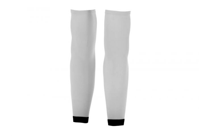 Orca Compression Arm Sleeves - white, small