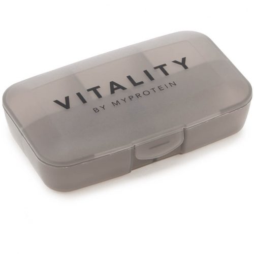 Vitality Pill Box - Black Steel