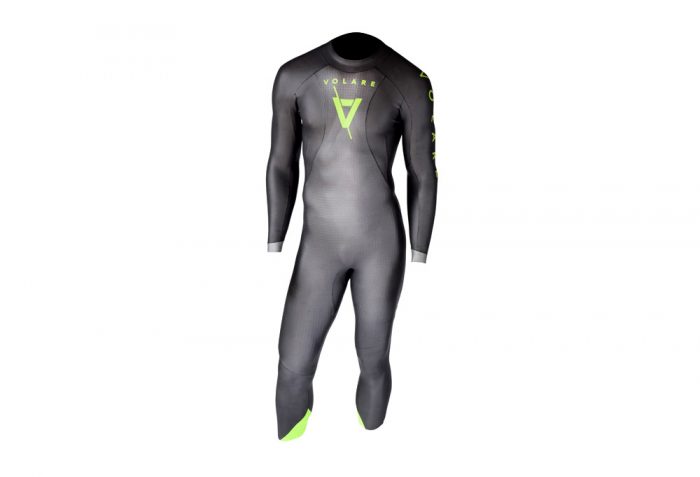 Volare V3 Triathlon Wetsuit - Men's - grey/lime, m