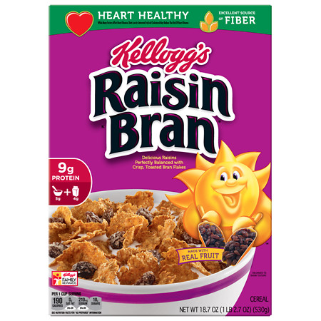 Raisin Bran Cereal - 18 OZ