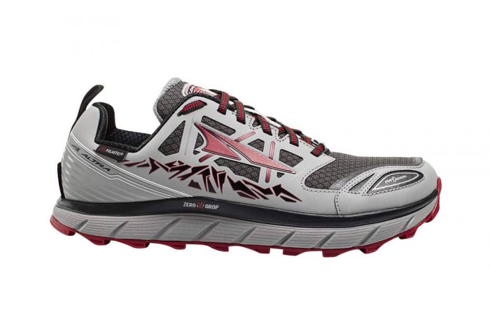 Altra Lone Peak Neoshell 3 Shoes - Men's - gray/red, 11