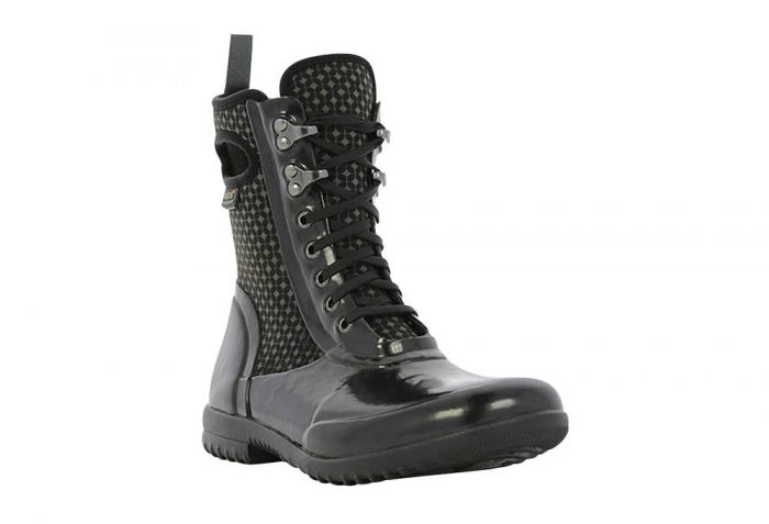 BOGS Sidney Cravat Rain Boots - Women's - black multi, 11