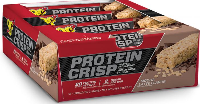 BSN Syntha-6 Protein Crisp Bar - Box of 12 Mocha Latte