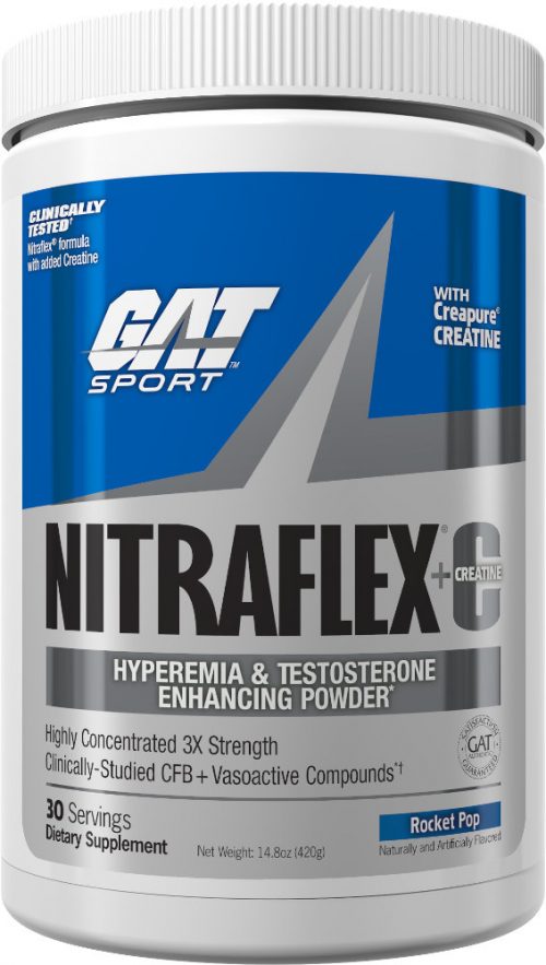 GAT Sport Nitraflex + C - 30 Servings Rocket Pop