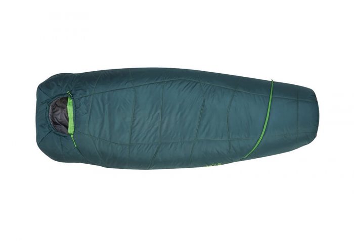 Kelty Tru.Comfort 20 Sleeping Bag - Long - green, right zip/long