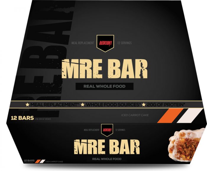 RedCon1 MRE Bar - 12 Bars Iced Carrot Cake