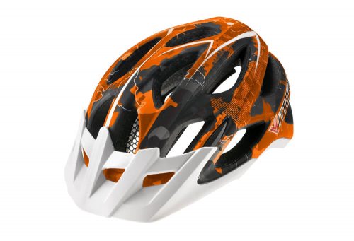 Vittoria DRT Helmet - orange/black camo, s/m