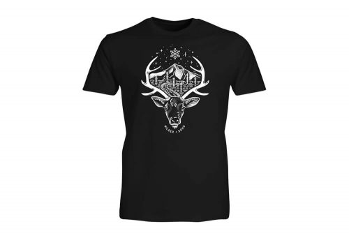 Wilder & Sons Deer Wilderness T-Shirt - Men's - black, small