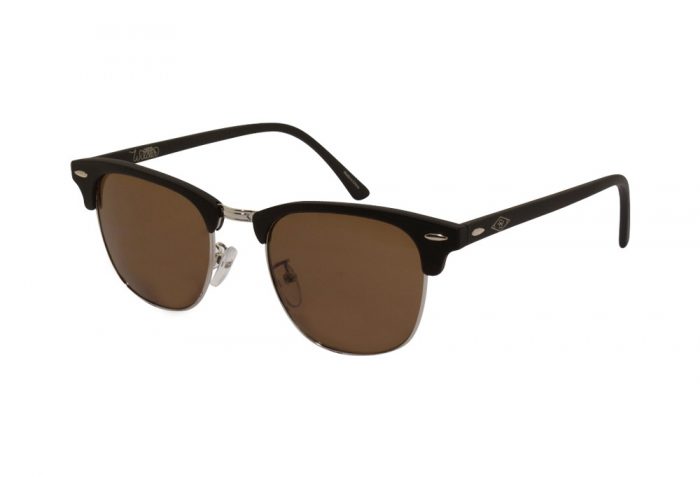 Wilder & Sons Freemont Polarized Sunglasses - matte black/ dark brown polarized, one size