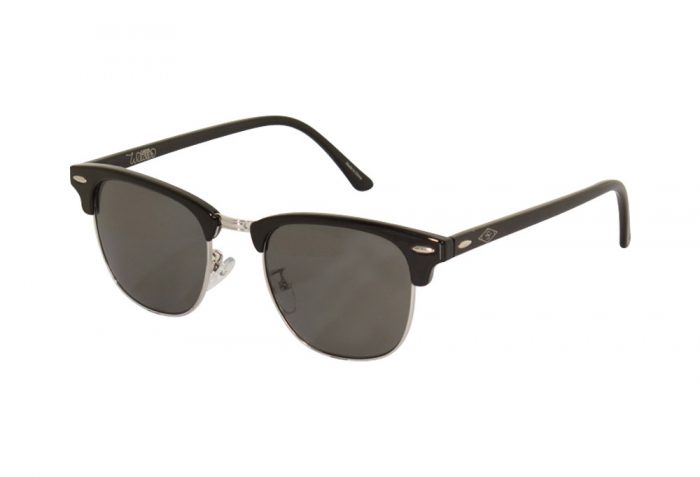 Wilder & Sons Freemont Polarized Sunglasses - shiny black/dark smoke polarized, one size